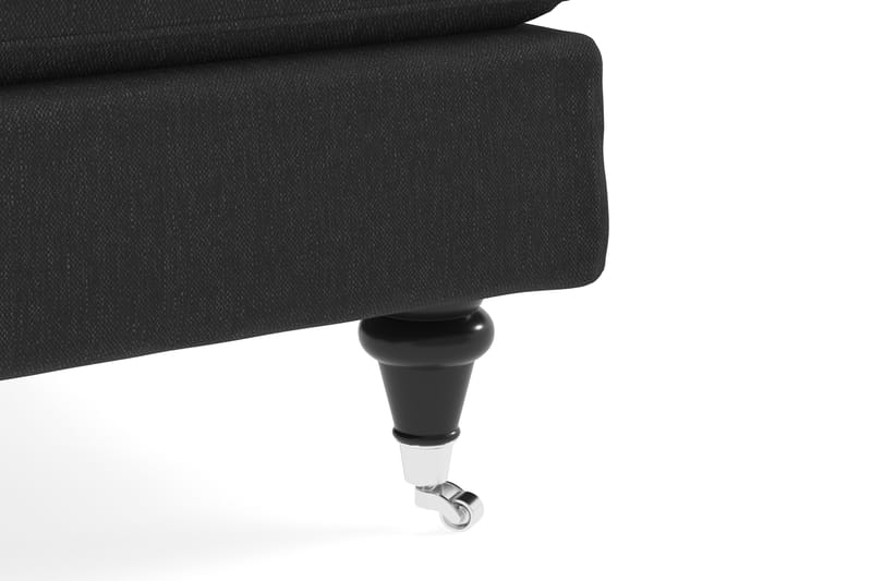 Howard Classic Sohvaryhmä 3-istuttava + 2-istuttava Sohva + Nojatuoli + Rahi Kankaalla - Tummanharmaa - Huonekalut - Sohva - Sohvaryhmä - Howard-sohvaryhmä