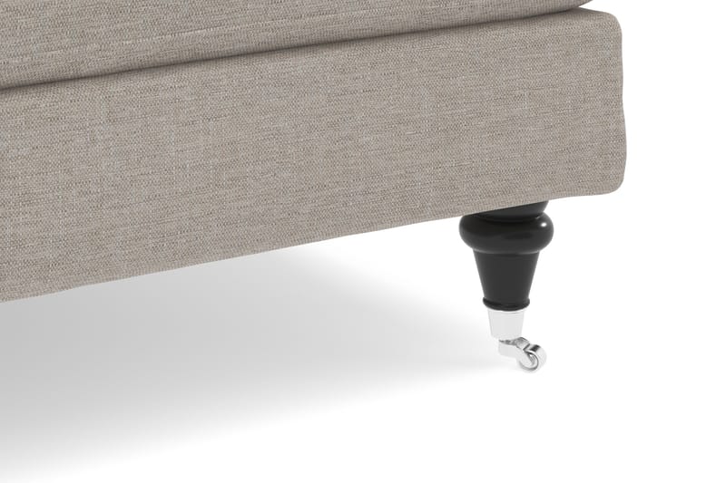 Howard Classic Sohvaryhmä 3-istuttava Sohva + Nojatuoli + Rahi Kankaalla - Beige - Huonekalut - Sohva - Sohvaryhmä - Howard-sohvaryhmä