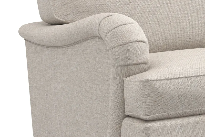 Howard Classic Sohvaryhmä 3-istuttava Sohva + Nojatuoli Kankaalla - Beige - Huonekalut - Sohva - Sohvaryhmä - Howard-sohvaryhmä