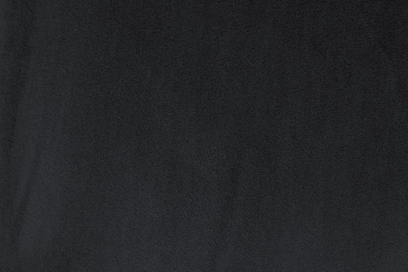 Howard Riviera Sohvaryhmä Kaareva 3-istuttava + 2-istuttava Sohva + Nojatuoli + Rahi Sametilla - Musta - Huonekalut - Sohva - Sohvaryhmä - Howard-sohvaryhmä