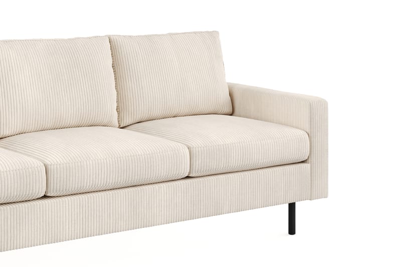 Peppe Sohvaryhmä 3-istuttava Sohva + Nojatuoli + Rahi Manchester-kankaalla - Beige - Huonekalut - Sohva - Sohvaryhmä