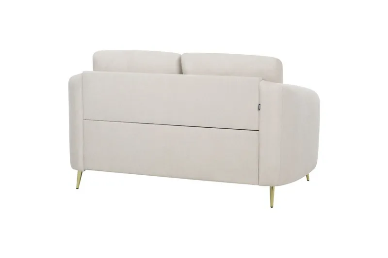 Soffgrupp Beliani Trosa Beige/guld Beige||GOLD - Huonekalut - Sohva - Sohvaryhmä