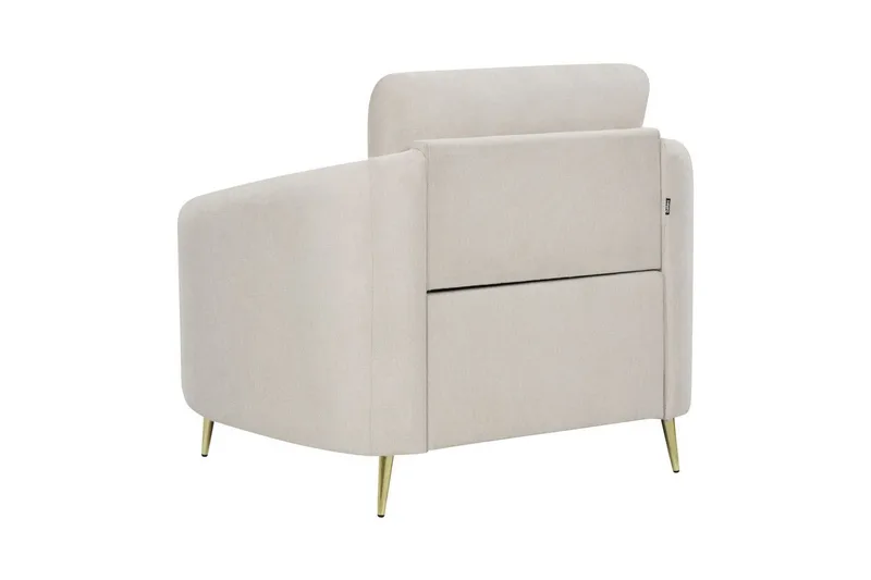 Soffgrupp Beliani Trosa Beige/guld Beige||GOLD - Huonekalut - Sohva - Sohvaryhmä