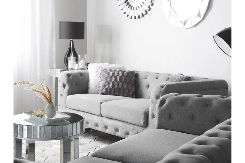 Sohvaryhmä 2:n ja 3:n istuttava Vissland - Harmaa - Huonekalut - Sohva - Sohvaryhmä