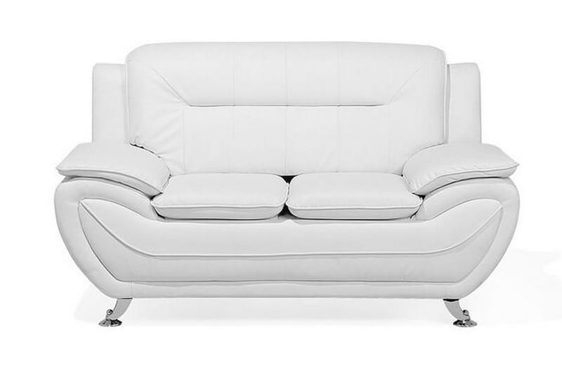 Sohvaryhmä 2:n ist + 3:n ist + Nojatuoli LEIRA - Valkoinen - Huonekalut - Sohva - Sohvaryhmä - Sohvaryhmä 3 2 1