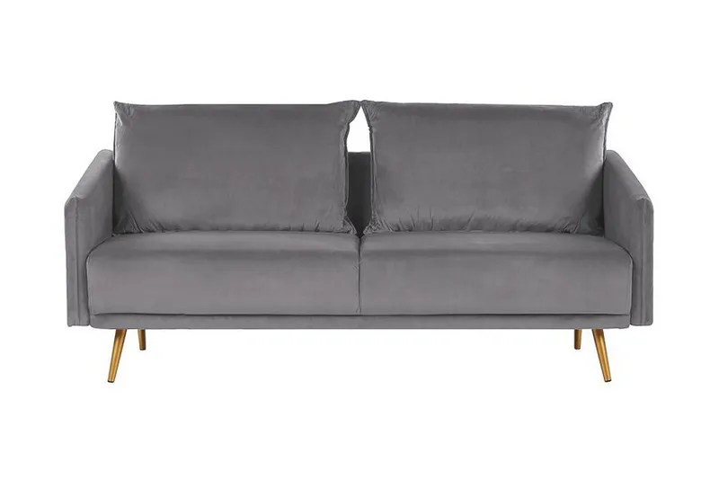 Sohvaryhmä Aarsby 2:n ist + 3:n ist - Sametti/Harmaa - Huonekalut - Sohva - Sohvaryhmä