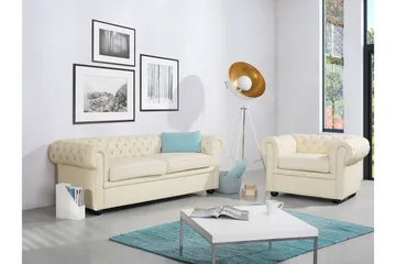 Sohvaryhmä Alaxander - Beige - Huonekalut - Sohva - Sohvaryhmä