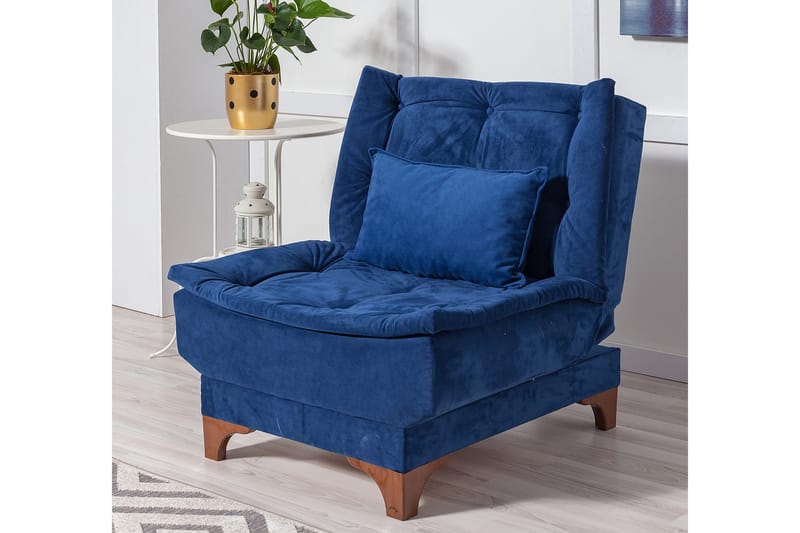 Sohvaryhmä Manderville - Tummansininen - Huonekalut - Sohva - Sohvaryhmä