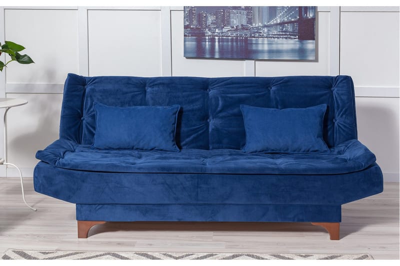 Sohvaryhmä Manderville - Tummansininen - Huonekalut - Sohva - Sohvaryhmä