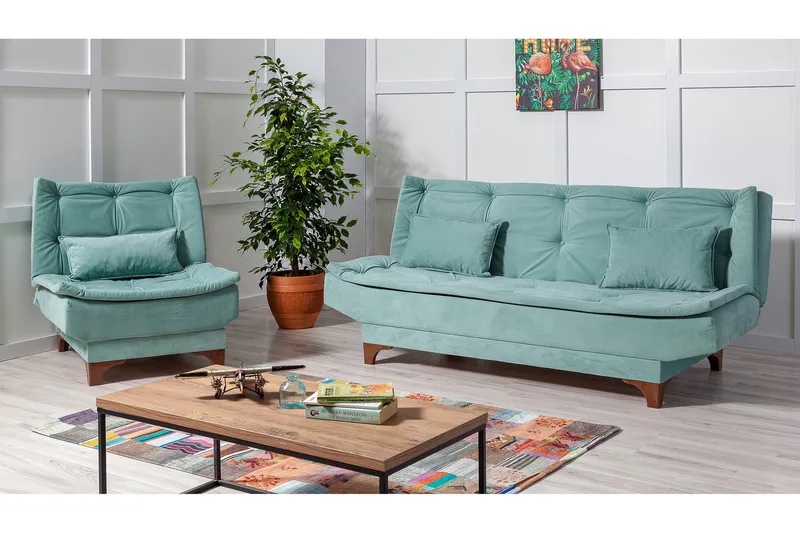 Sohvaryhmä Manderville, Vihreä