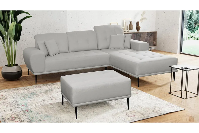 Sohvaryhmä Rapana Oikea Rahilla - Harmaa - Huonekalut - Sohva - Sohvaryhmä