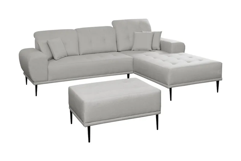 Sohvaryhmä Rapana Oikea Rahilla, Harmaa