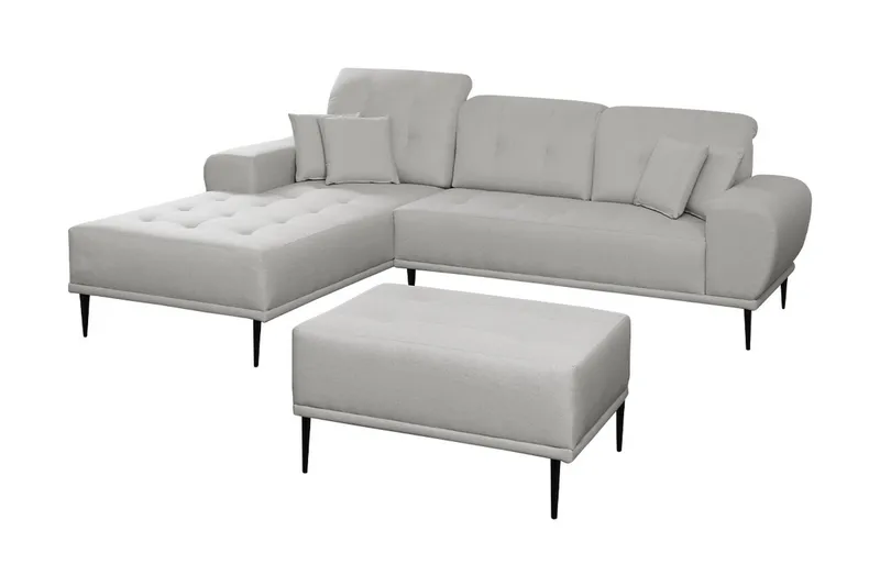 Sohvaryhmä Rapana Vasen Rahilla, Harmaa