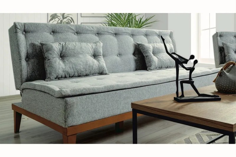 Sohvaryhmä Regezo - Harmaa - Huonekalut - Sohva - Sohvaryhmä