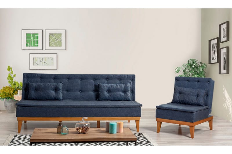 Sohvaryhmä Regezo, Tummansininen