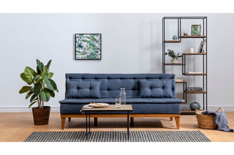 Sohvaryhmä Regezo - Tummansininen - Huonekalut - Sohva - Sohvaryhmä