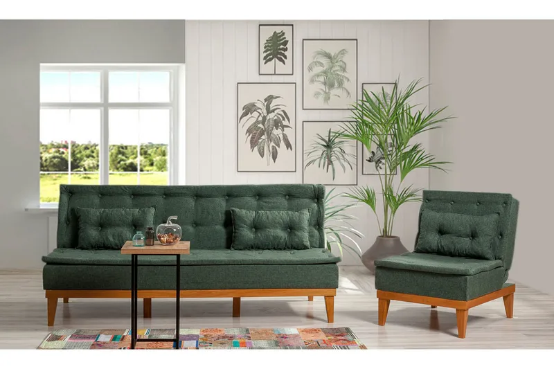 Sohvaryhmä Regezo, Vihreä