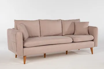 Sohvaryhmä Sagkas - Beige - Huonekalut - Sohva - Sohvaryhmä