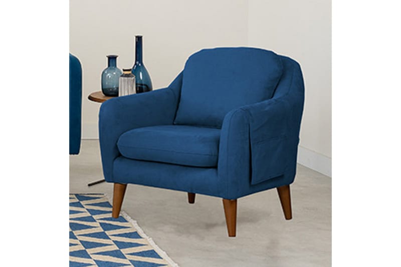 Sohvaryhmä Sagkas - Tummansininen - Huonekalut - Sohva - Sohvaryhmä