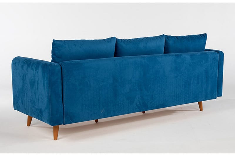 Sohvaryhmä Sagkas - Tummansininen - Huonekalut - Sohva - Sohvaryhmä