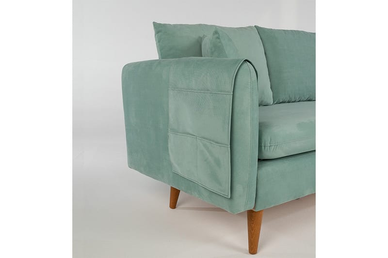 Sohvaryhmä Sagkas - Vihreä - Huonekalut - Sohva - Sohvaryhmä