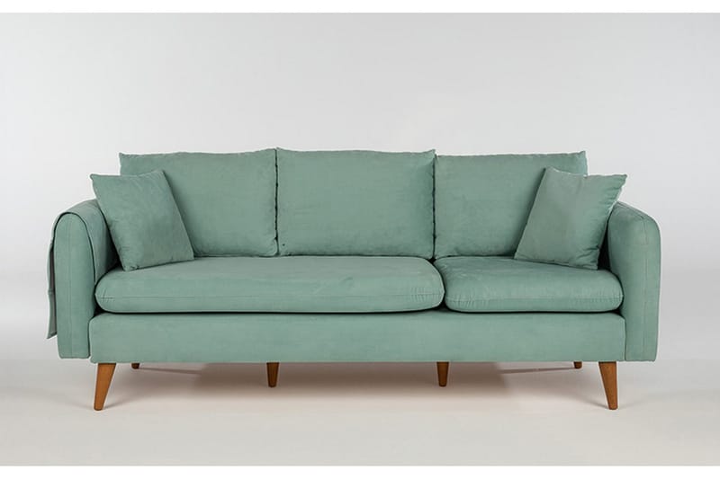 Sohvaryhmä Sagkas - Vihreä - Huonekalut - Sohva - Sohvaryhmä