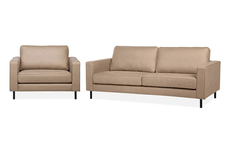 Sohvaryhmä Salaven 3:n ist + Nojatuoli, Beige