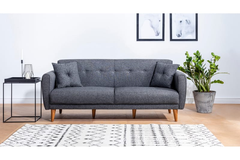 Sohvaryhmä Sanhaja - Antrasiitti - Huonekalut - Sohva - Sohvaryhmä