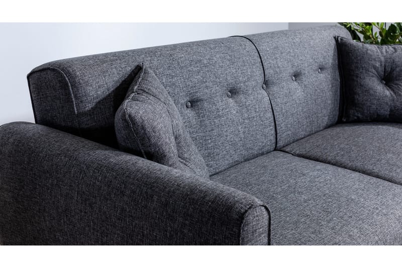 Sohvaryhmä Sanhaja - Antrasiitti - Huonekalut - Sohva - Sohvaryhmä