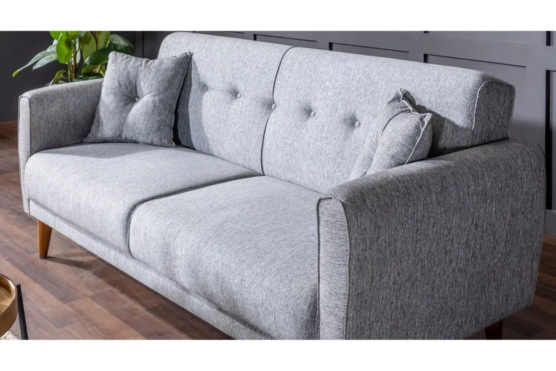 Sohvaryhmä Sanhaja - Harmaa - Huonekalut - Sohva - Sohvaryhmä