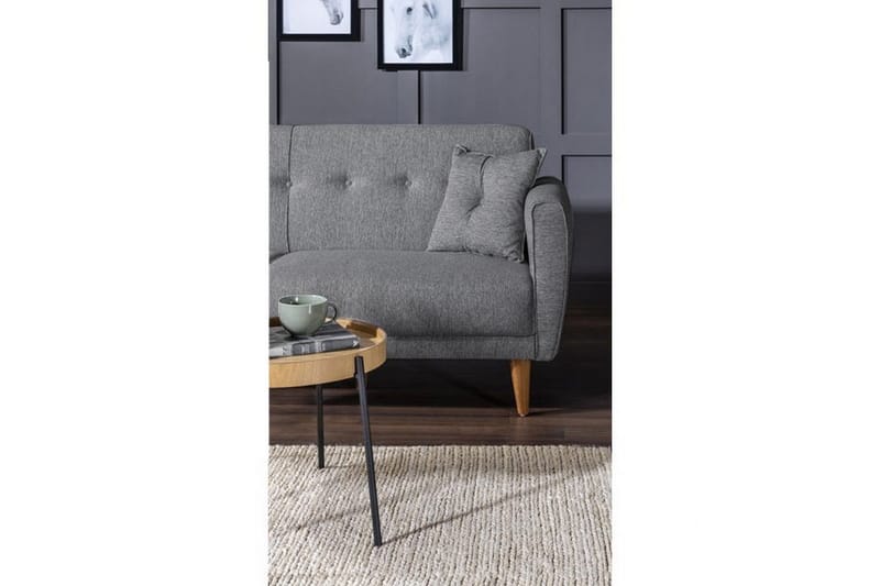 Sohvaryhmä Sanhaja - Tummanharmaa - Huonekalut - Sohva - Sohvaryhmä