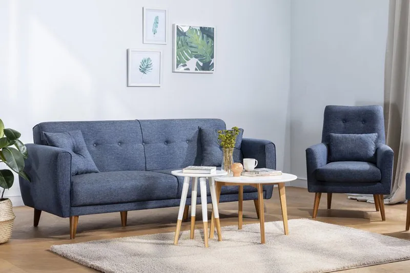 Sohvaryhmä Sanhaja, Tummansininen