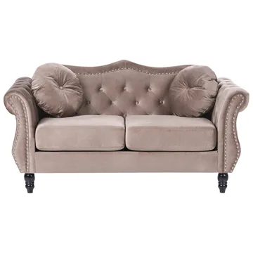 Sohvaryhmä Skien - Taupe - Huonekalut - Sohva - Sohvaryhmä - Chesterfield sohvaryhmä