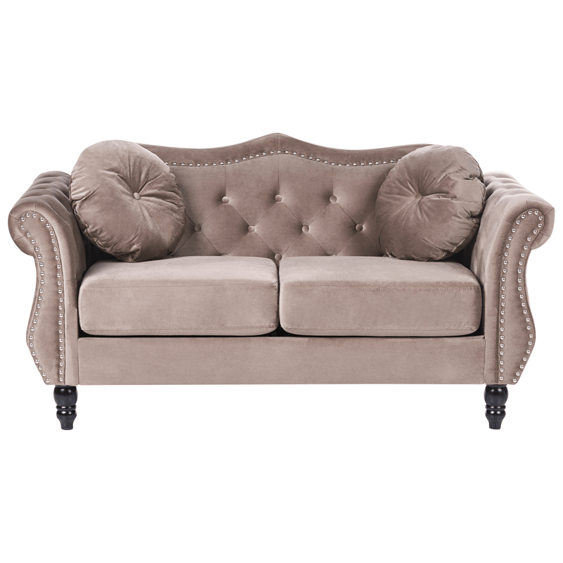 Sohvaryhmä Skien - Taupe - Huonekalut - Sohva - Sohvaryhmä - Chesterfield sohvaryhmä