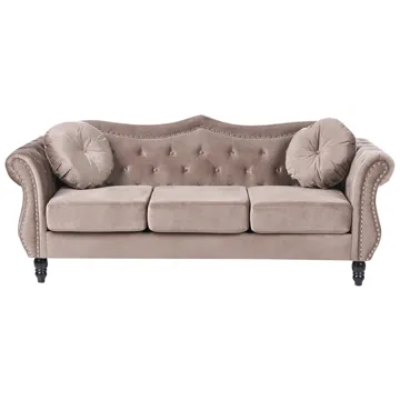 Sohvaryhmä Skien - Taupe - Huonekalut - Sohva - Sohvaryhmä - Chesterfield sohvaryhmä
