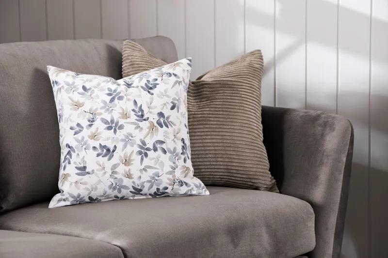 Trend Sohvaryhmä 3-istuttava + 2-istuttava Samettisohva - Ruskea - Huonekalut - Sohva - Sohvaryhmä