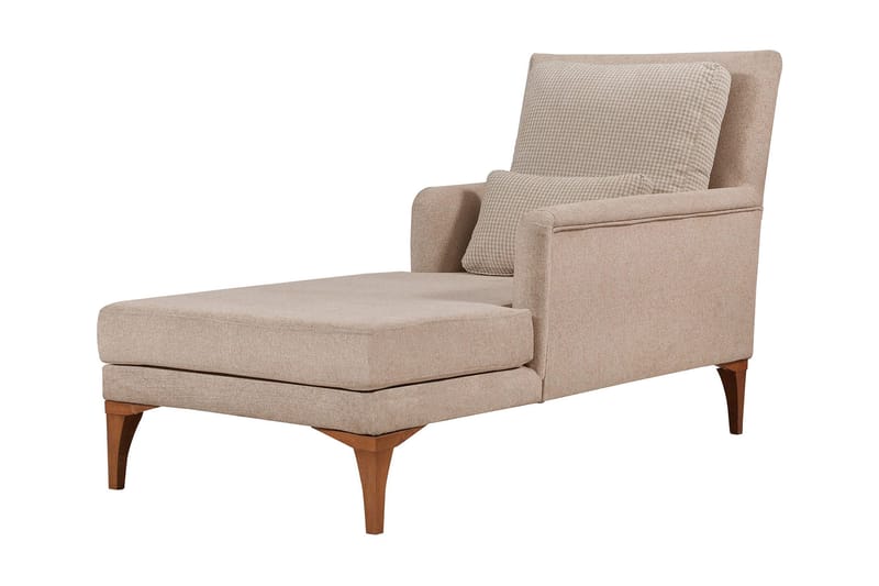 Dagbädd Siregiolo med Rygg - Kermanvalkoinen/Luonnonväri - Huonekalut - Sohva - Sohvasängyt