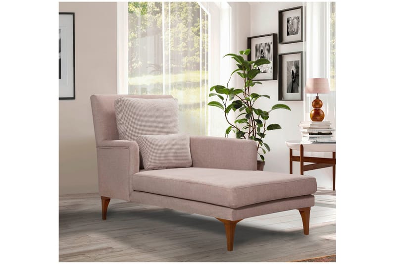 Dagbädd Siregiolo med Rygg - Roosa/Luonnonväri - Huonekalut - Sohva - Sohvasängyt