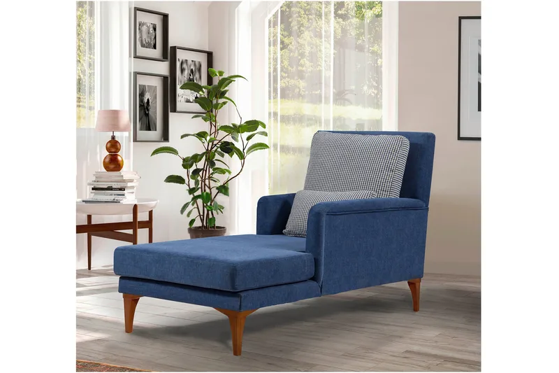 Dagbädd Siregiolo med Rygg - Sininen/Luonnonväri - Huonekalut - Sohva - Sohvasängyt