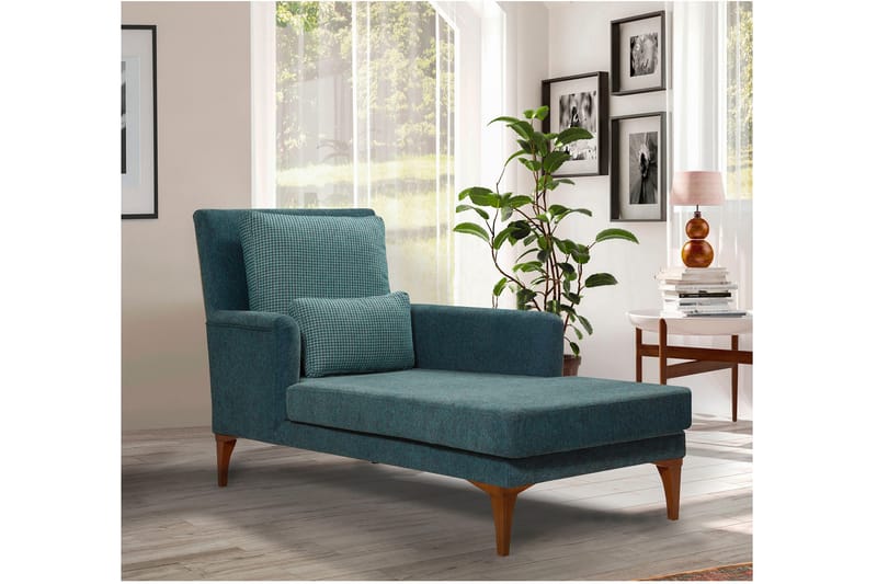 Dagbädd Siregiolo med Rygg - Turkoosi/Luonnonväri - Huonekalut - Sohva - Sohvasängyt