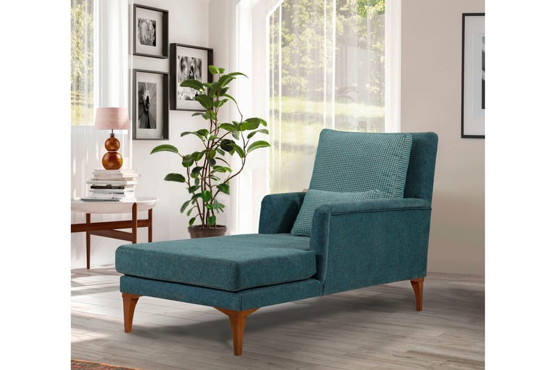 Dagbädd Siregiolo med Rygg - Turkoosi/Luonnonväri - Huonekalut - Sohva - Sohvasängyt