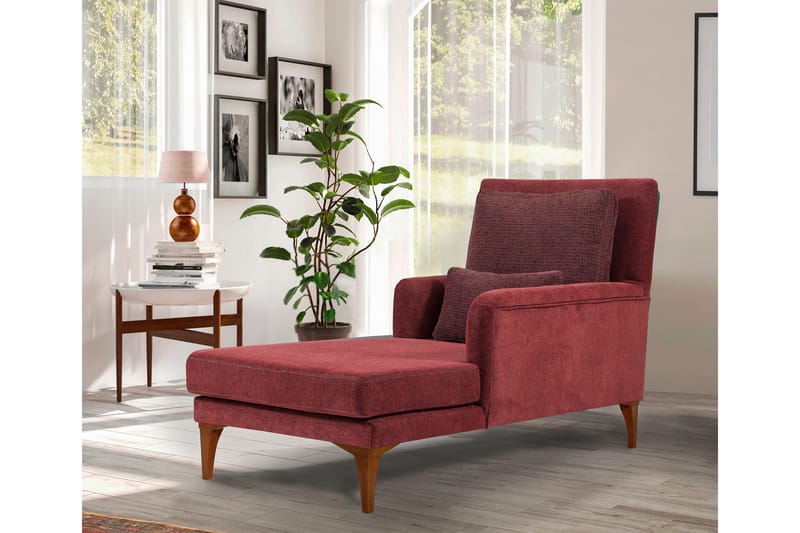 Dagbädd Siregiolo med Rygg - Punainen/Luonnonväri - Huonekalut - Sohva - Sohvasängyt