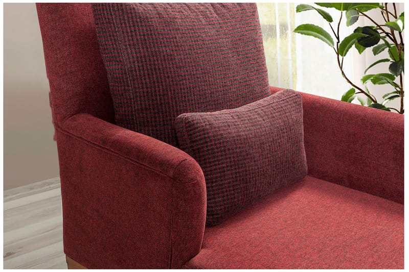 Dagbädd Siregiolo med Rygg - Punainen/Luonnonväri - Huonekalut - Sohva - Sohvasängyt