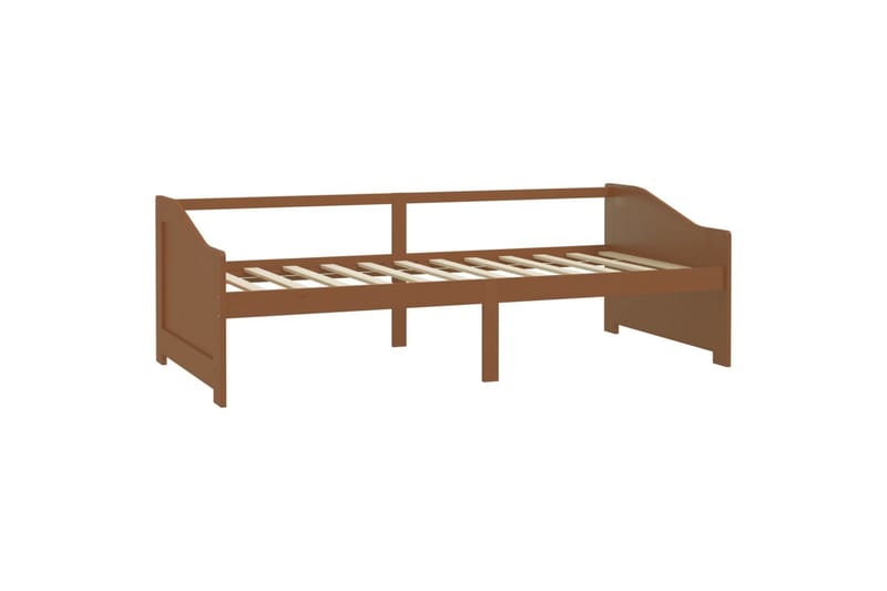 Päivävuode 3-istuttava hunajanruskea täysi mänty 90x200 cm - Huonekalut - Sohva - Sohvasängyt