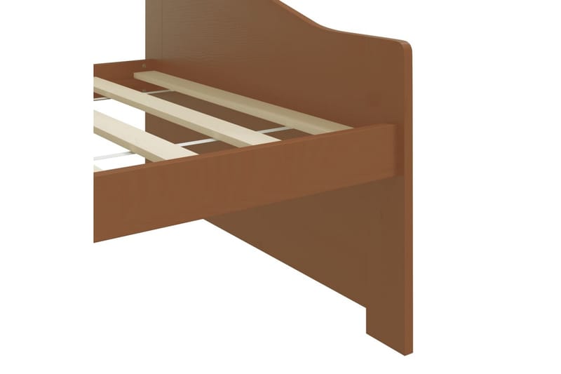 Päivävuode 3-istuttava hunajanruskea täysi mänty 90x200 cm - Huonekalut - Sohva - Sohvasängyt