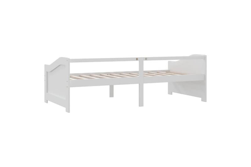 Päivävuode 3-istuttava valkoinen täysi mänty 90x200 cm - Huonekalut - Sohva - Sohvasängyt