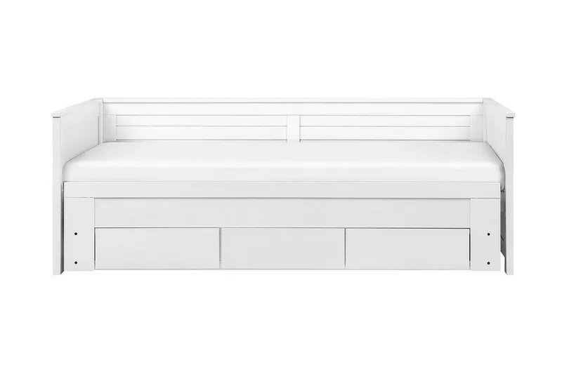 Päivävuode Cahors 90x200 cm, Valkoinen