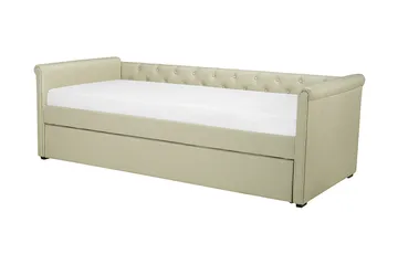 Päivävuode Drancy 80x200 cm - Beige - Huonekalut - Sohva - Sohvasängyt