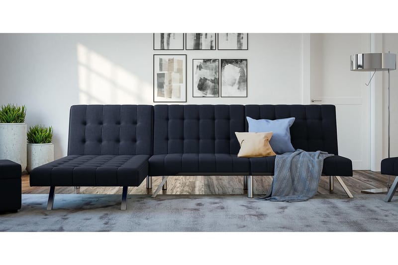 Päivävuode Emily Sininen - Dorel Home - Huonekalut - Sohva - Sohvasängyt