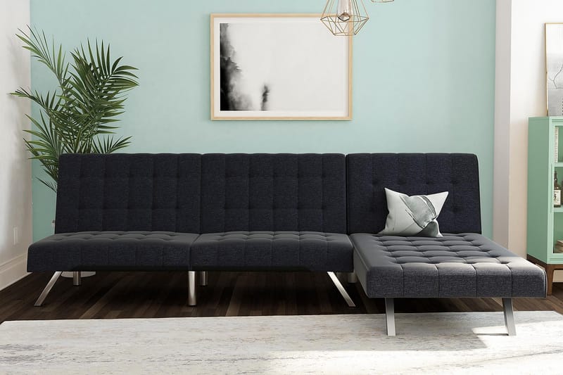 Päivävuode Emily Sininen - Dorel Home - Huonekalut - Sohva - Sohvasängyt